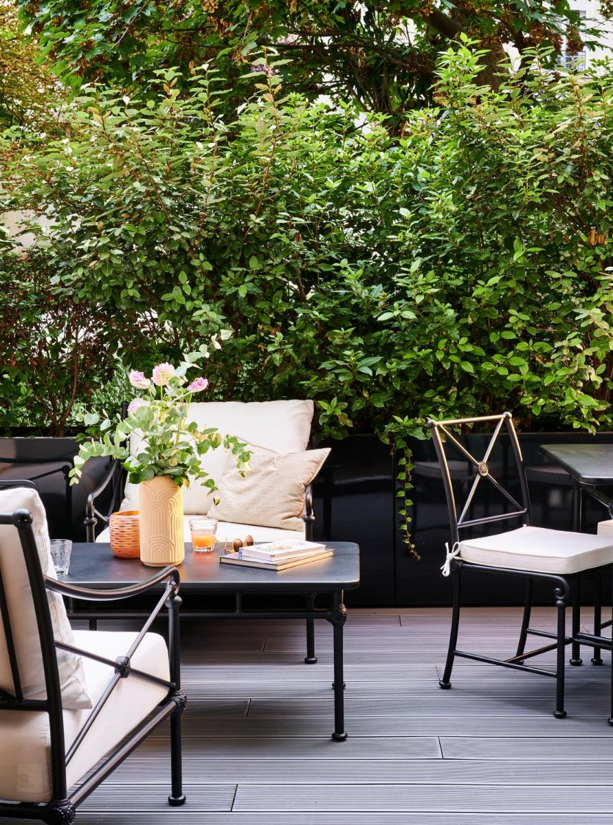 Jardin de l'établissement Maison Boissière BARNES Residences