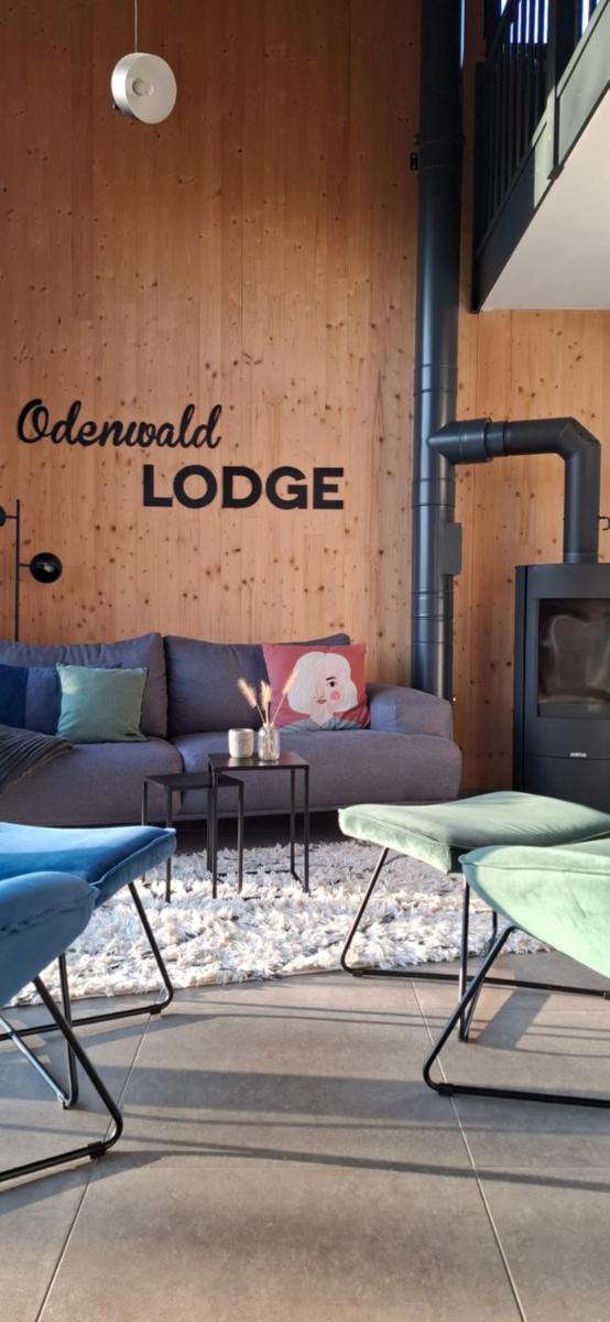 Odenwald-Lodge mit Infrarotsauna und E-Ladestation im Naturpark Odenwald 