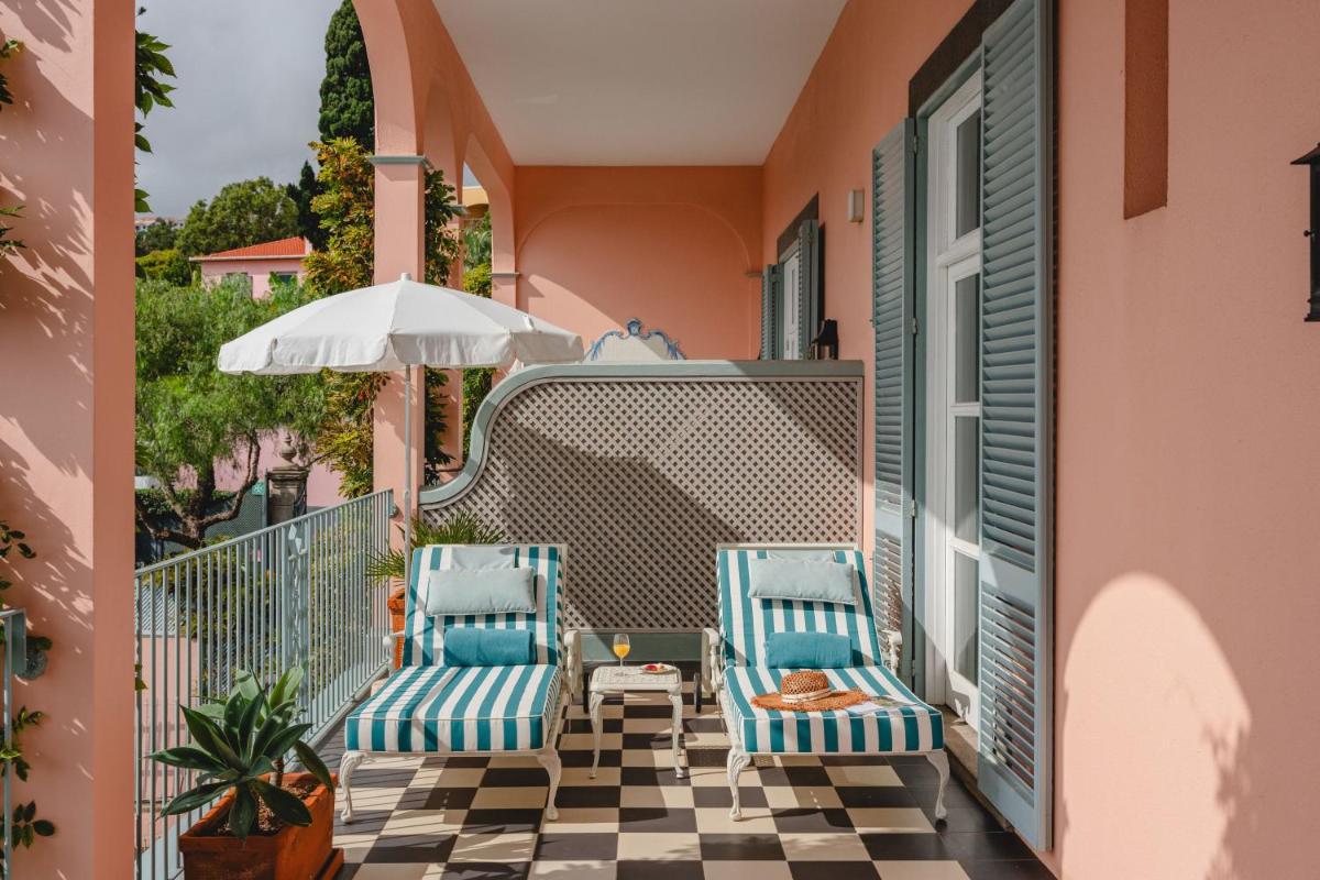 Uma varanda ou terraço em Reid's Palace, A Belmond Hotel, Madeira