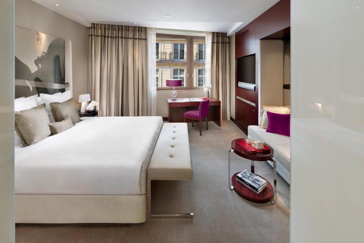 Un ou plusieurs lits dans un hébergement de l'établissement Mandarin Oriental, Paris