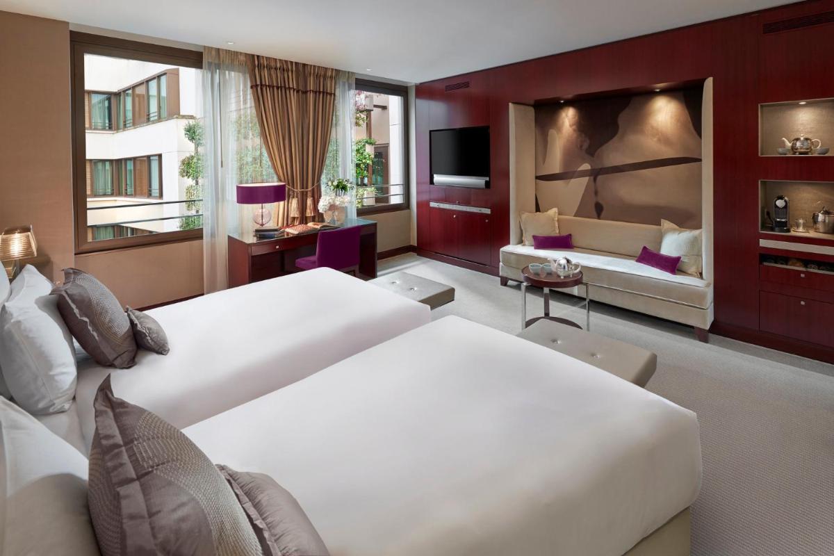 Un ou plusieurs lits dans un hébergement de l'établissement Mandarin Oriental, Paris