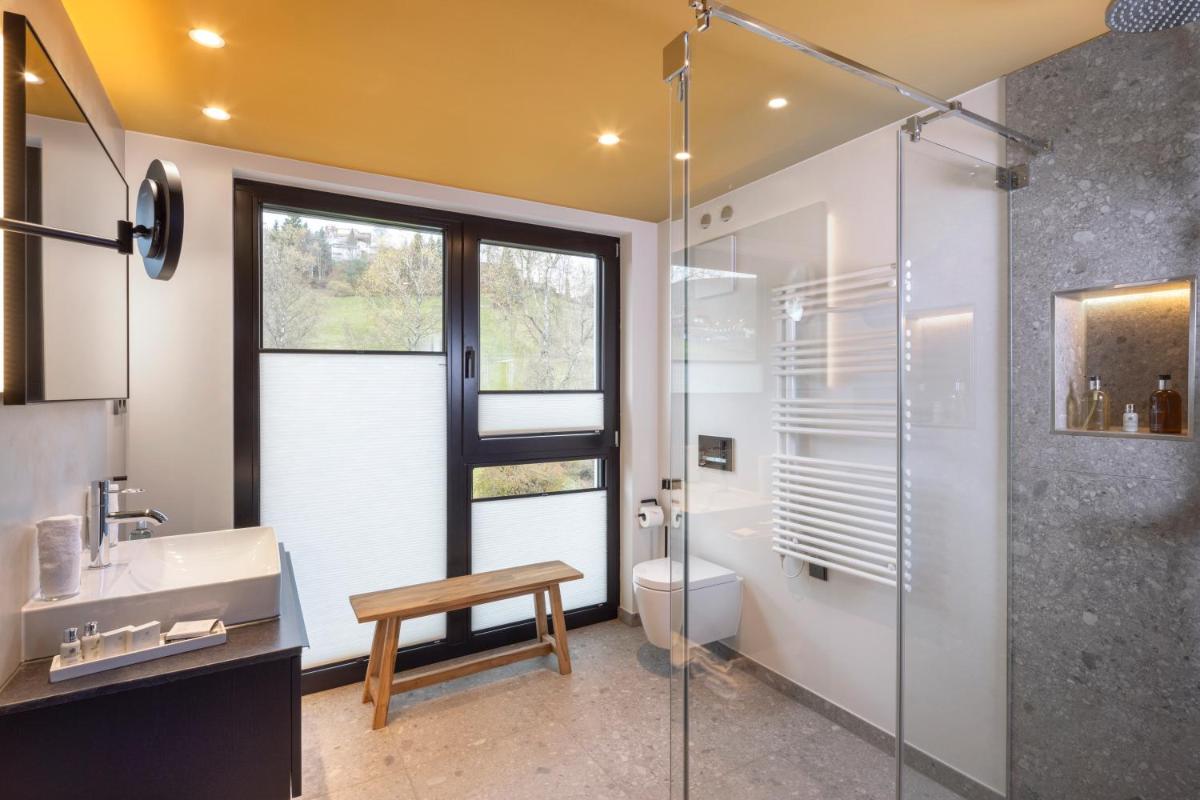 Ein Badezimmer in der Unterkunft Wellness & Genuss Resort - Engel Obertal