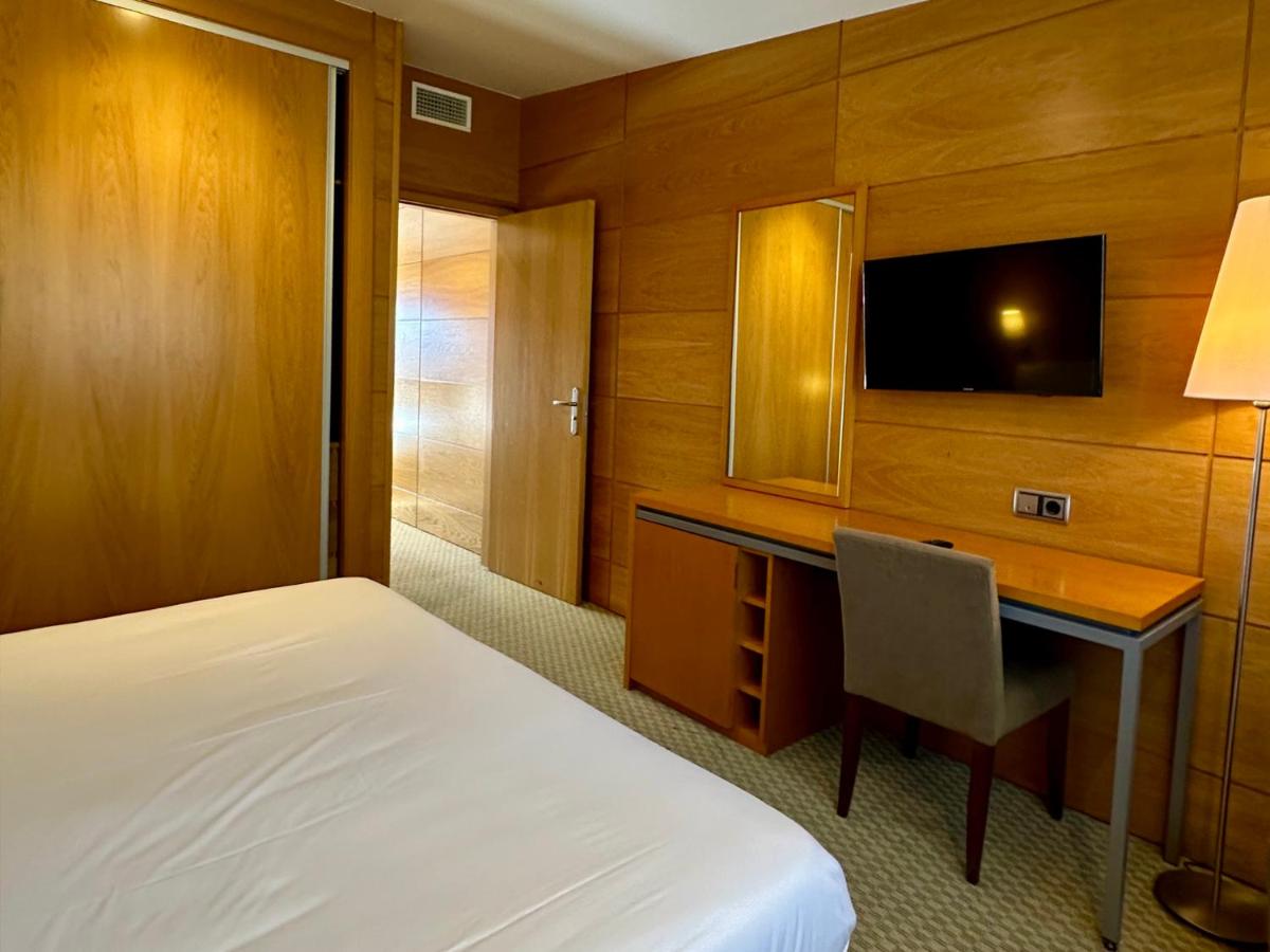 Cama o camas de una habitación en Hotel & Spa La Collada