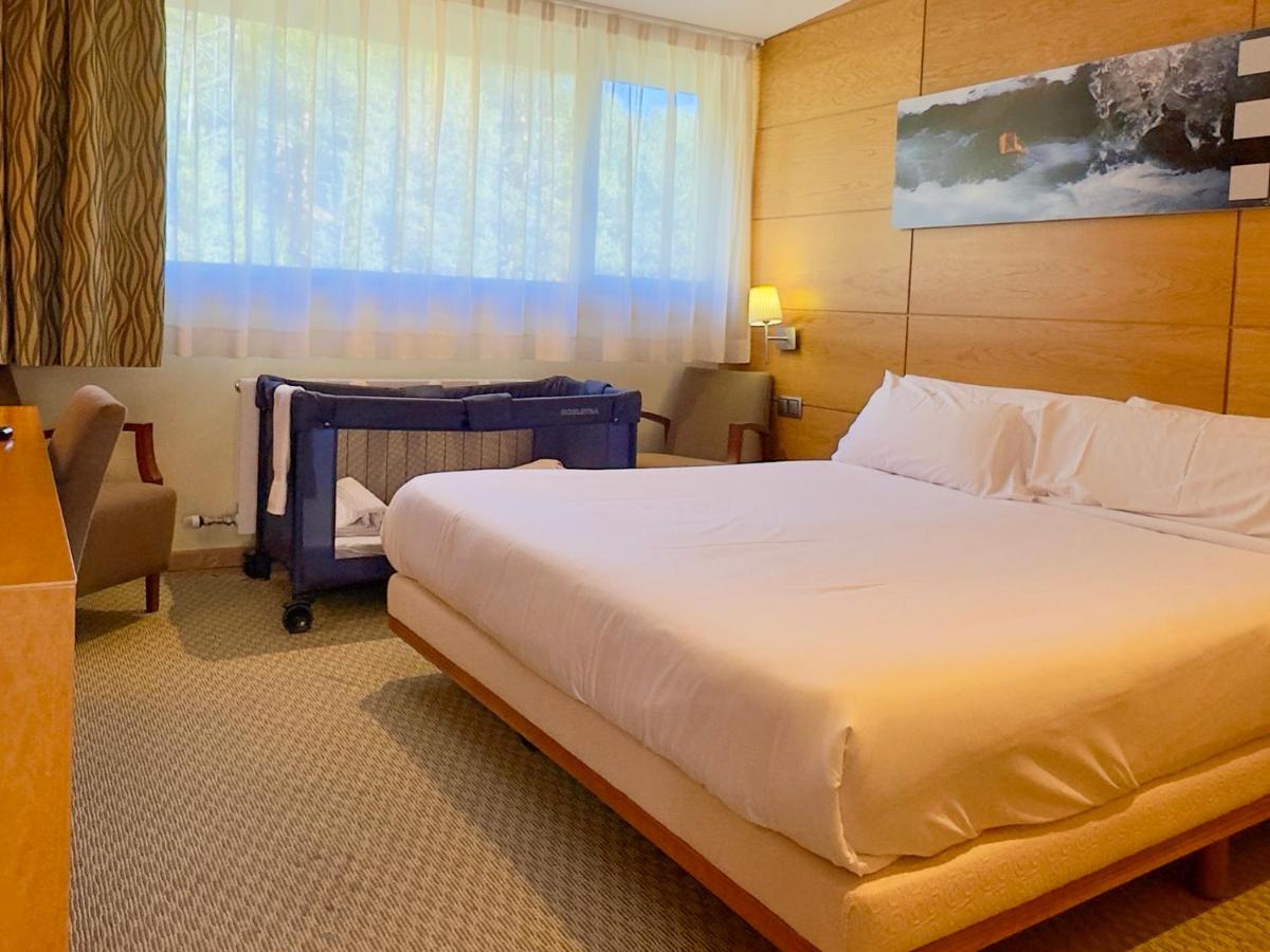 Cama o camas de una habitación en Hotel & Spa La Collada