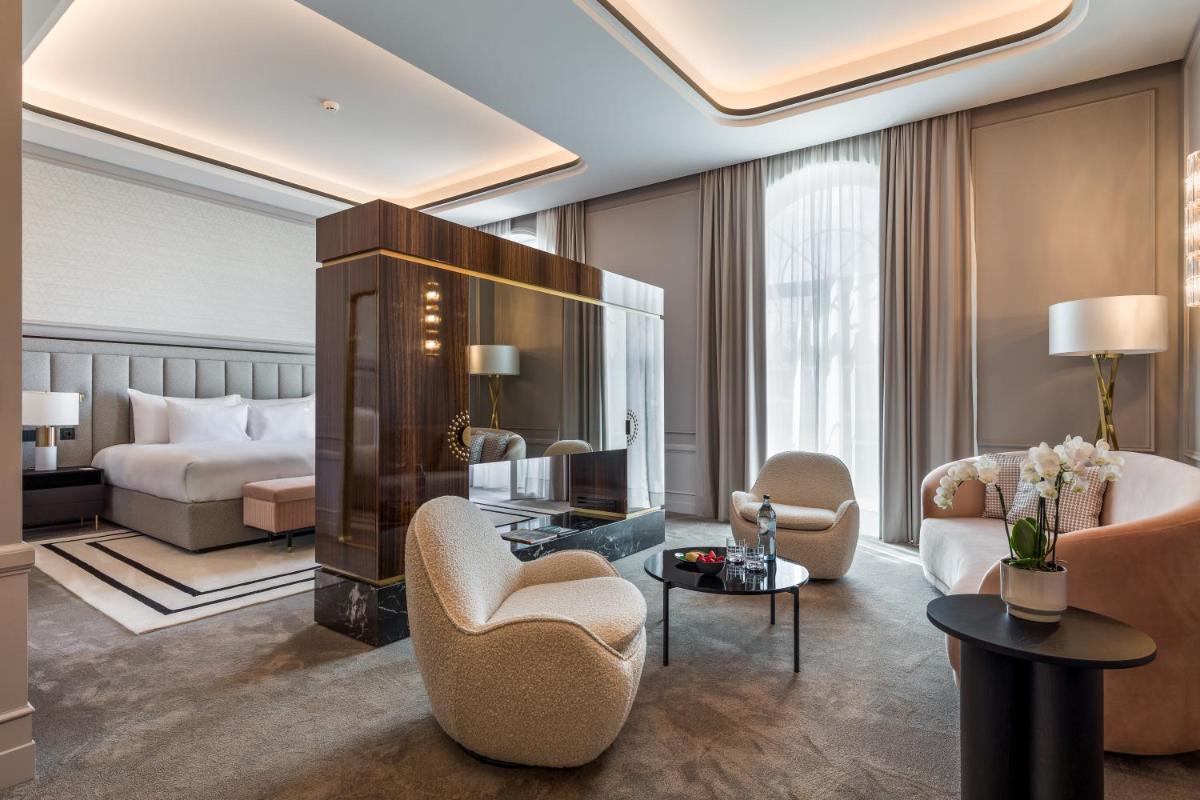 Uma área de estar em Amoure Hotel - The Leading Hotels of the World