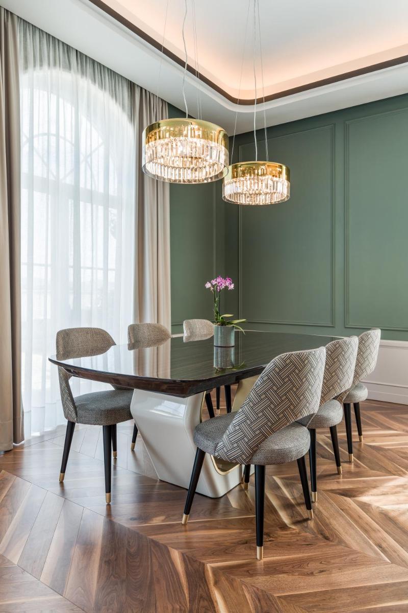Uma área de estar em Amoure Hotel - The Leading Hotels of the World