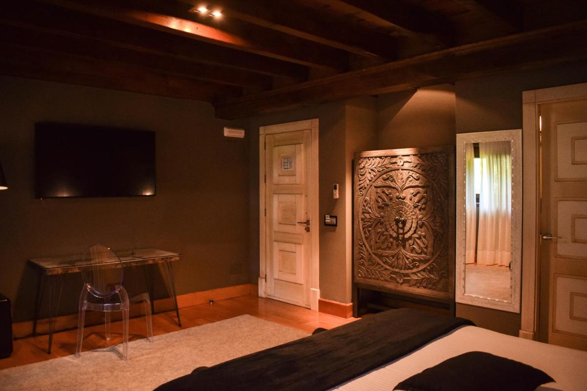 Cama o camas de una habitación en Casona De La Pinta