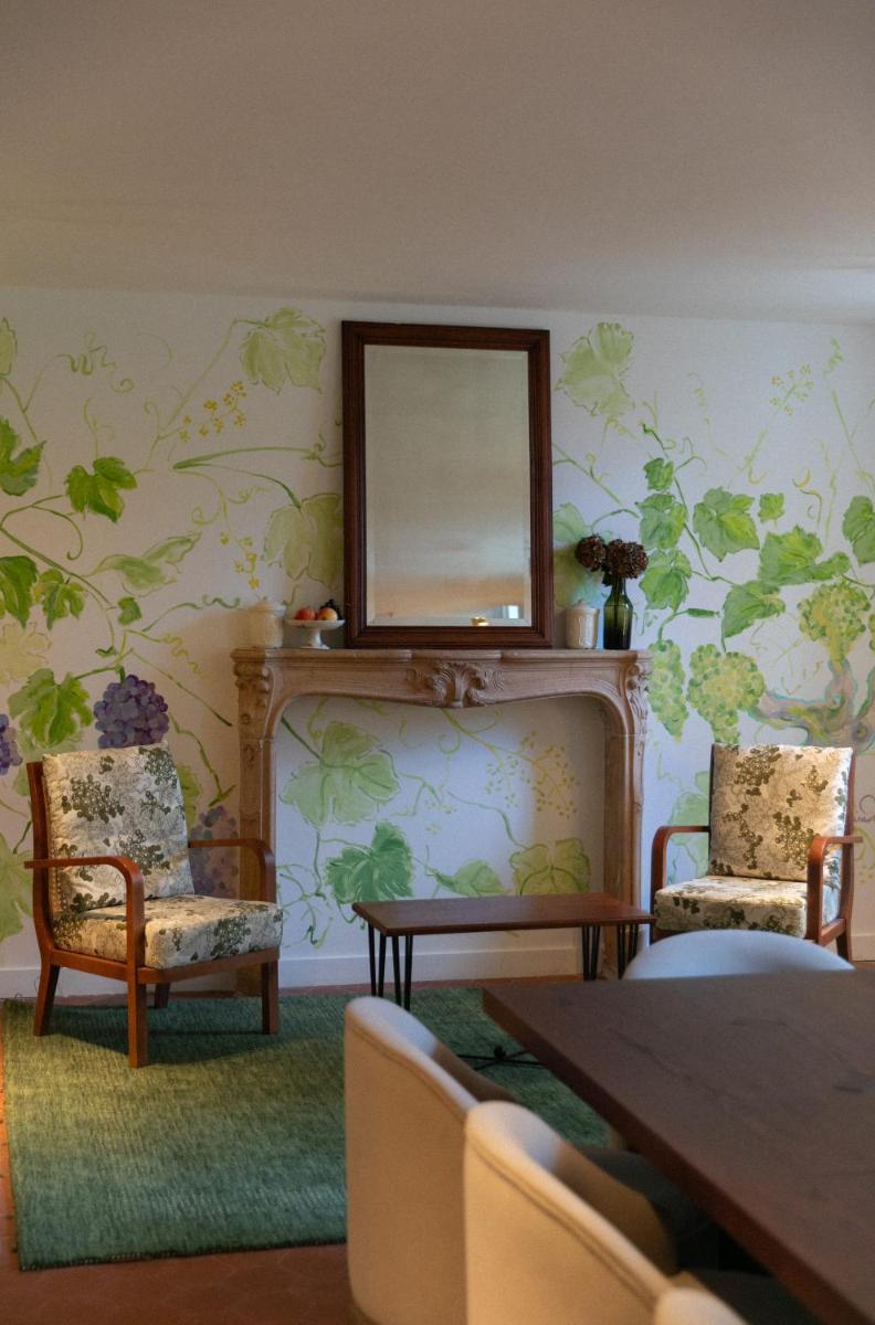 Coin salon dans l'établissement Bellevigne Bourgogne