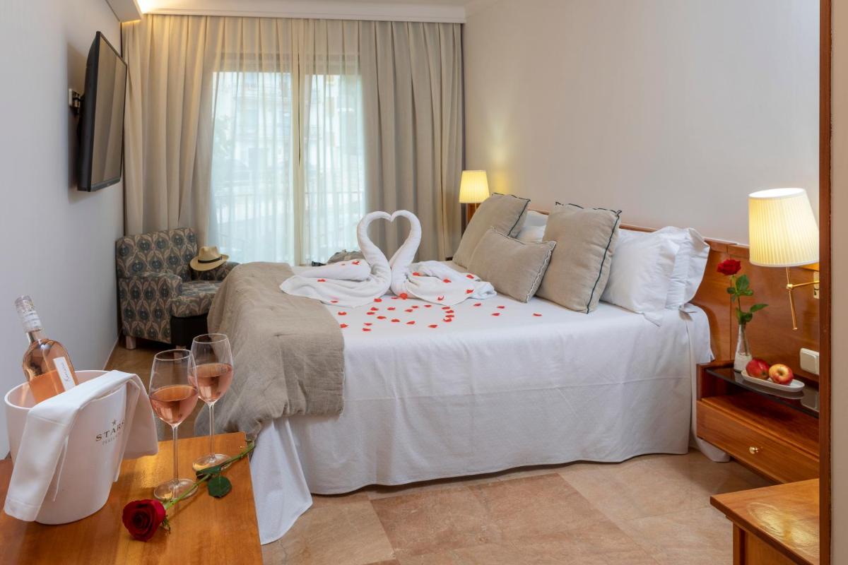 Cama o camas de una habitación en Hotel Spa Porto Cristo