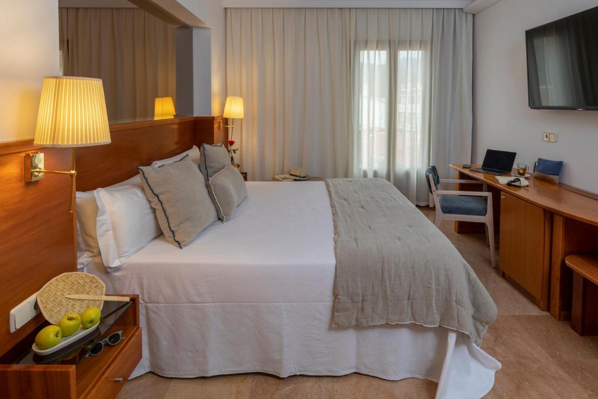 Cama o camas de una habitación en Hotel Spa Porto Cristo