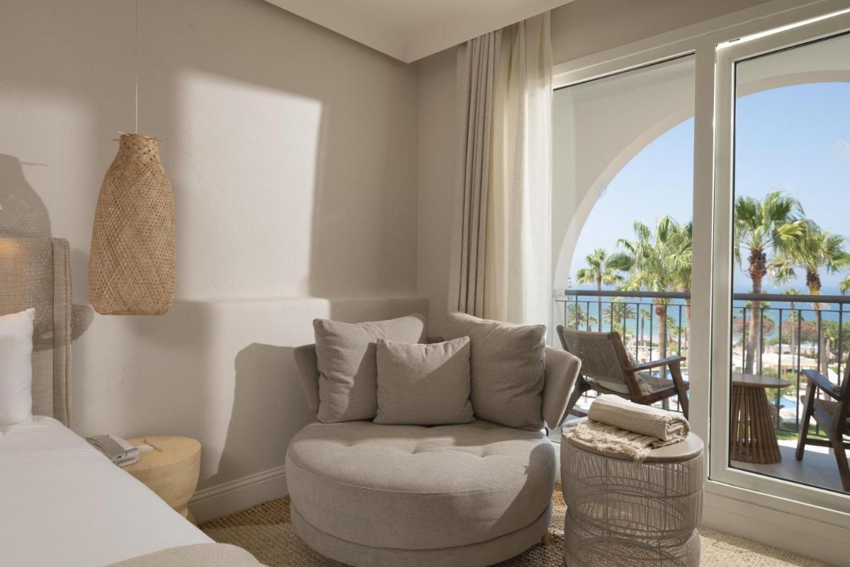 Cama o camas de una habitación en DAIA Slow Beach Hotel Conil - Adults Only Recommended