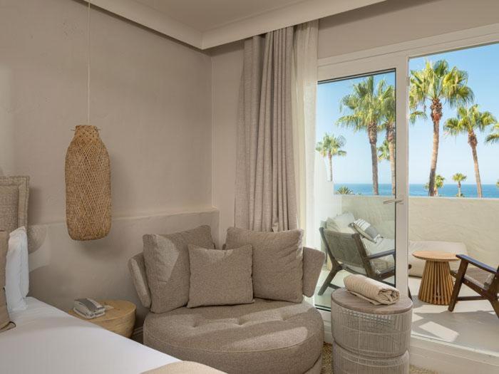 Zona de estar de DAIA Slow Beach Hotel Conil - Adults Only Recommended