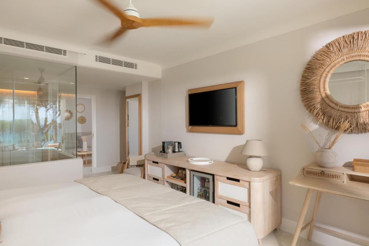 Cama o camas de una habitación en DAIA Slow Beach Hotel Conil - Adults Only Recommended