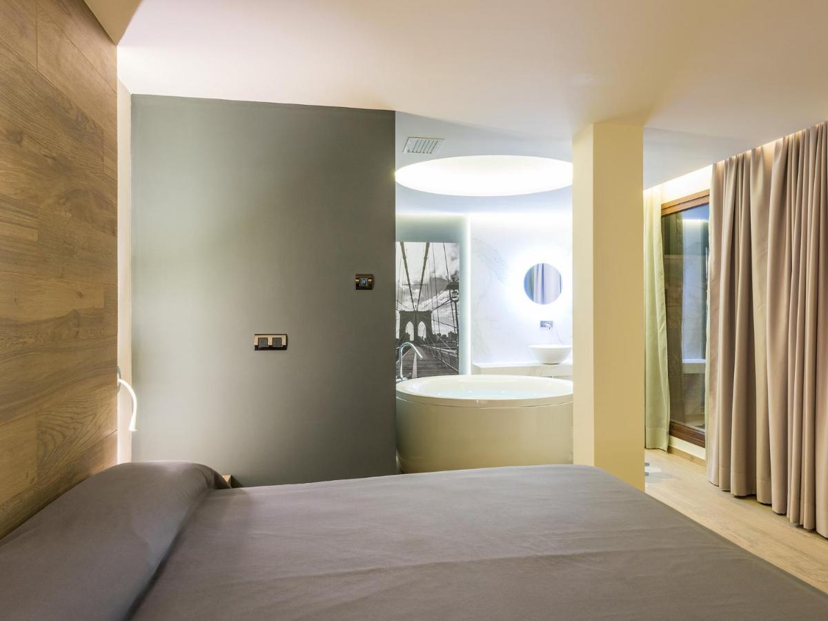 Cama o camas de una habitación en Hotel Spa Elia