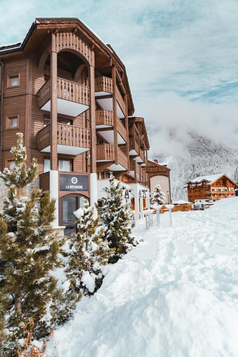 L'établissement Fahrenheit Seven Courchevel en hiver