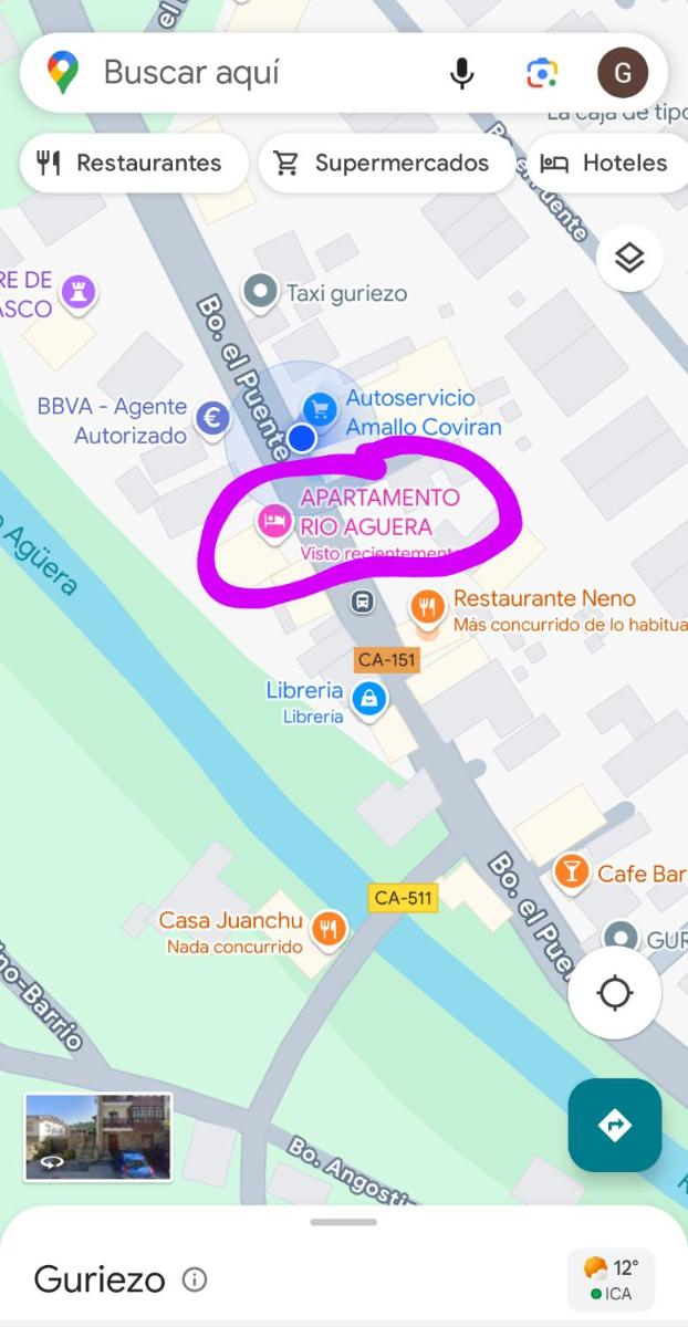 APARTAMENTO RIO AGÜERA DE GURIEZO, cerca de Castro Urdiales y Bilbao - Housity