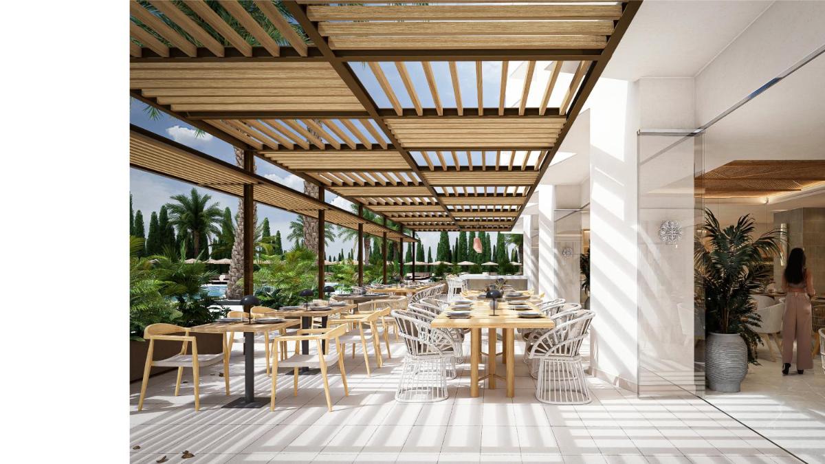 Un restaurante o sitio para comer en Bordoy Alcudia Bay - Adults Only