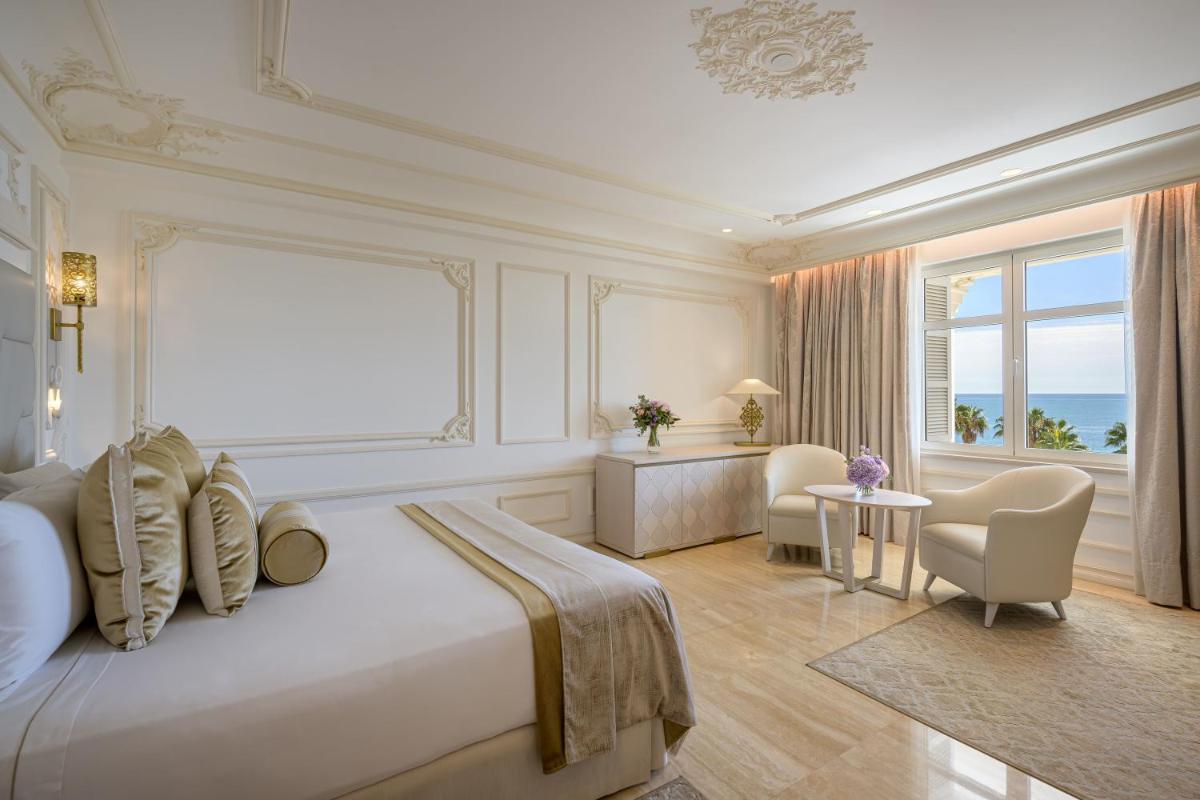 Cama o camas de una habitación en Gran Hotel Miramar GL