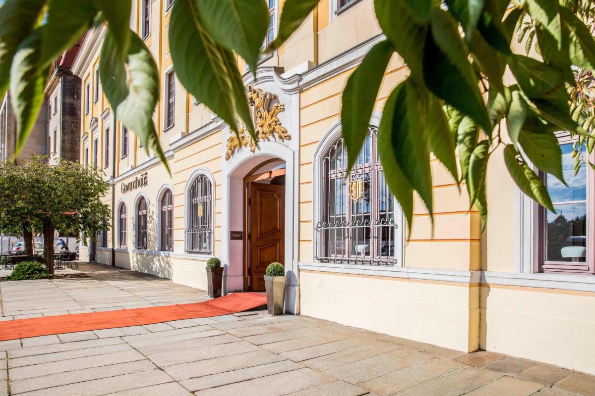 Das Gebäude in dem sich das Hotel befindet