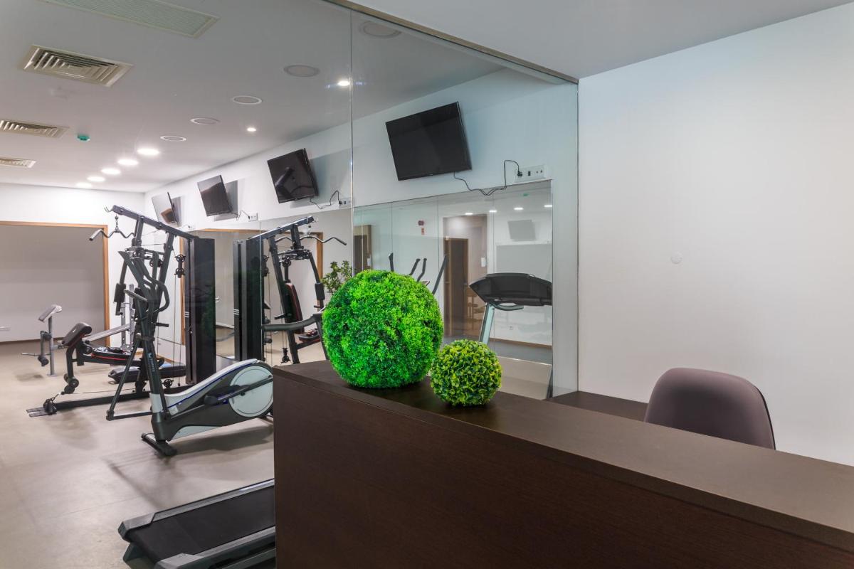 O centro de fitness e/ou as comodidades de fitness de Enigma - Nature & Water Hotel