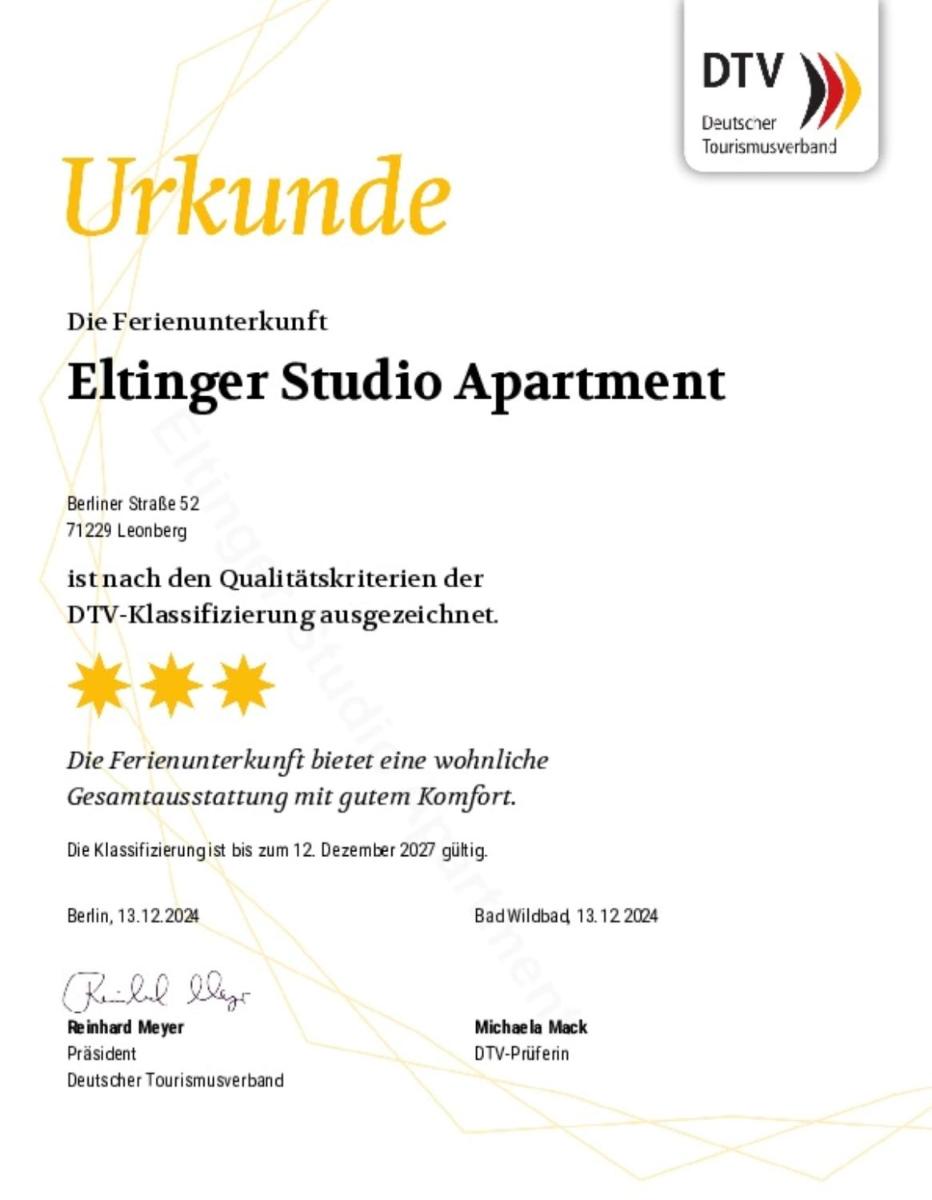 Eltinger Studio Apartment - Housity