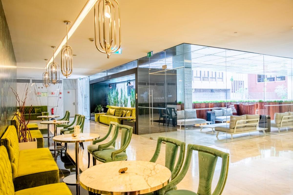 Uma área de estar em VIP Grand Lisboa Hotel & Spa