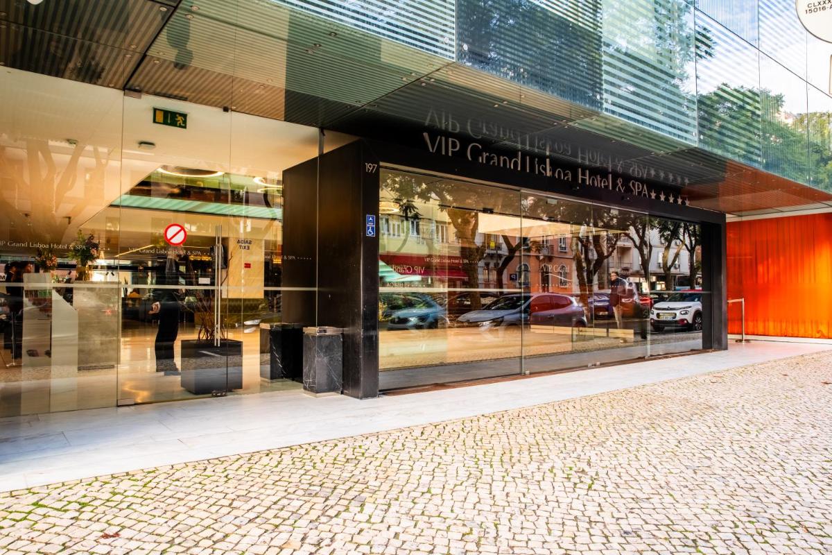 O edifício onde o hotel está situado