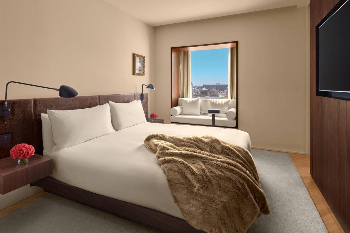 Cama o camas de una habitación en The Barcelona EDITION