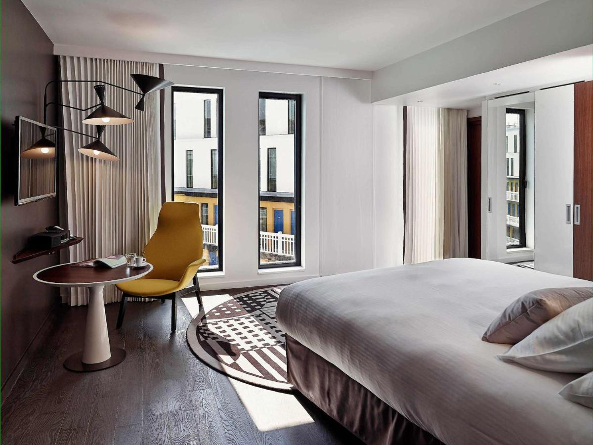 Un ou plusieurs lits dans un hébergement de l'établissement Molitor Hotel & Spa Paris - MGallery Collection