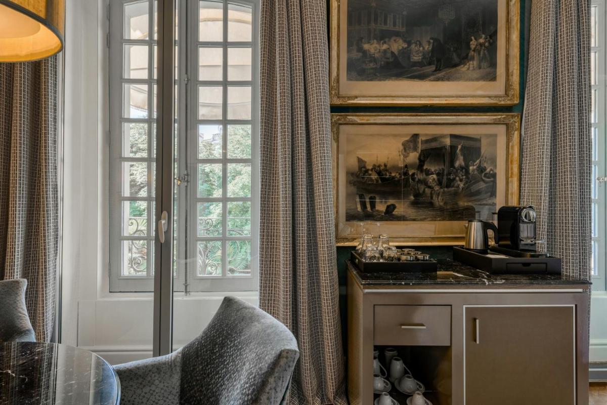 Zona de estar de Santo Mauro, a Luxury Collection Hotel, Madrid