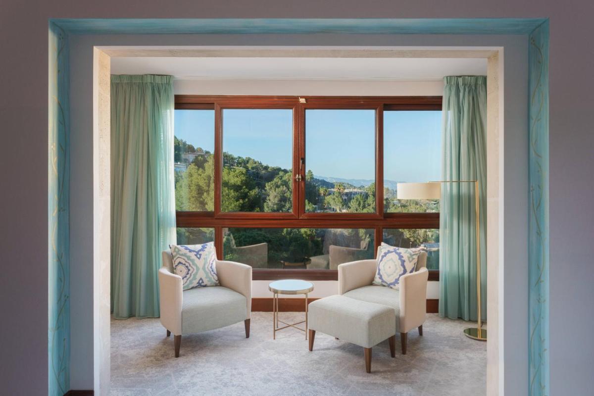 Zona de estar de Castillo Hotel Son Vida, a Luxury Collection Hotel, Mallorca