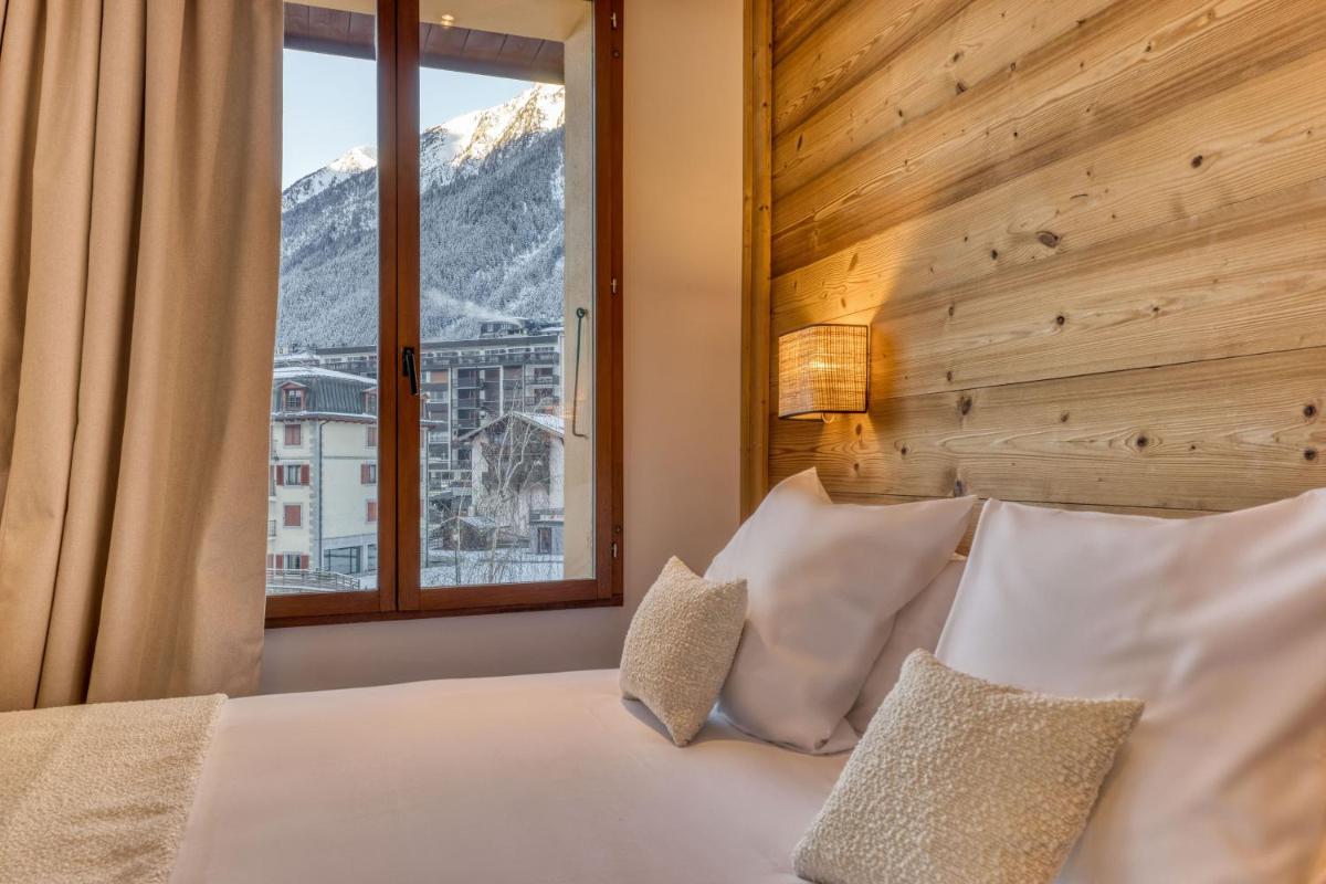 Vue générale sur la montagne ou vue sur la montagne depuis l'hôtel