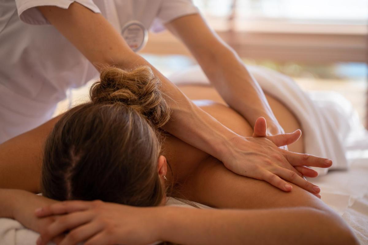 Spa ou équipements de bien-être de l'établissement Les Bulles de Mer - Hotel & Spa sur la Plage