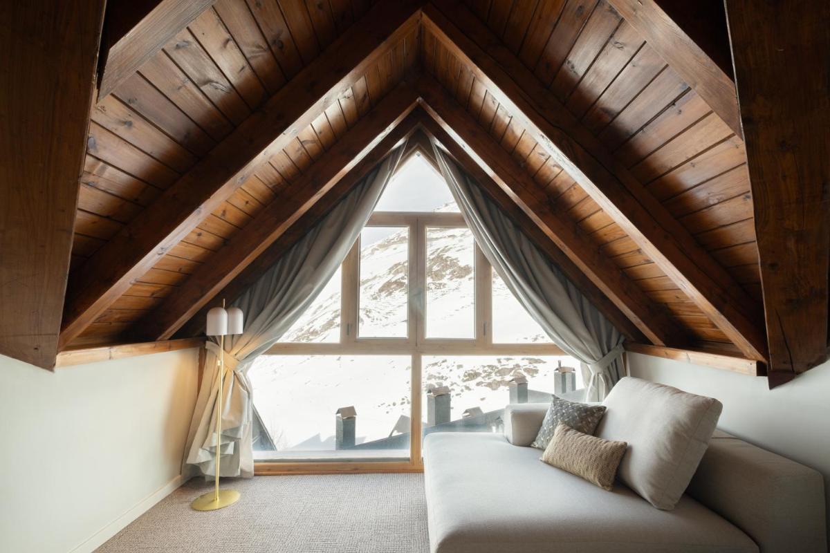 Cama o camas de una habitación en Eurostars La Pleta