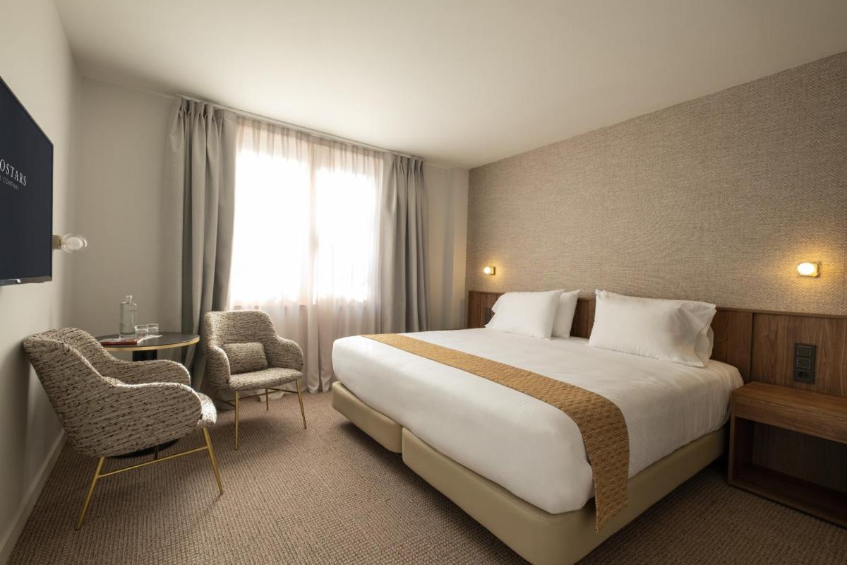 Cama o camas de una habitación en Eurostars La Pleta