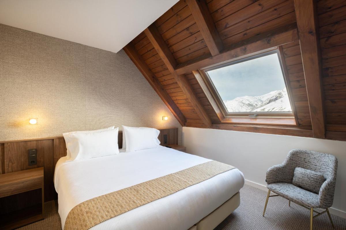 Cama o camas de una habitación en Eurostars La Pleta