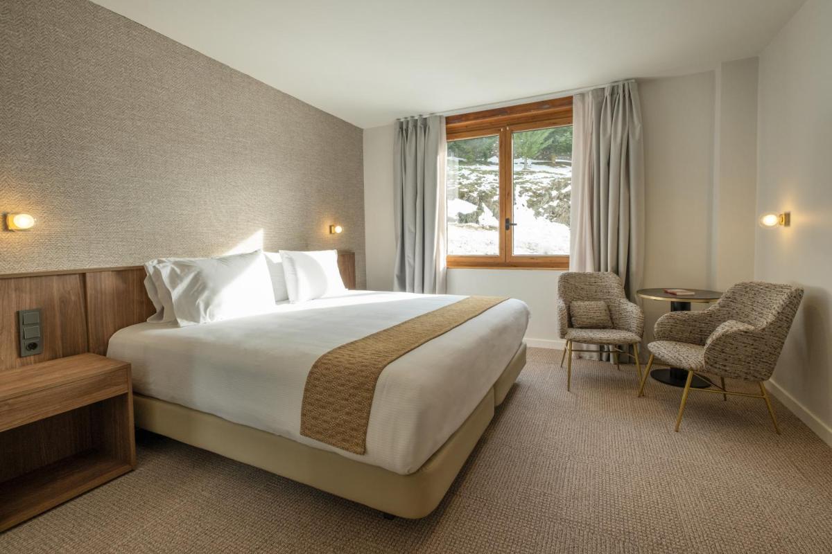 Cama o camas de una habitación en Eurostars La Pleta