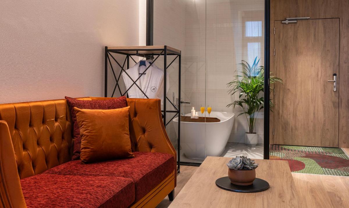 Zona de estar de Axel Hotel Bilbao - Adults Only