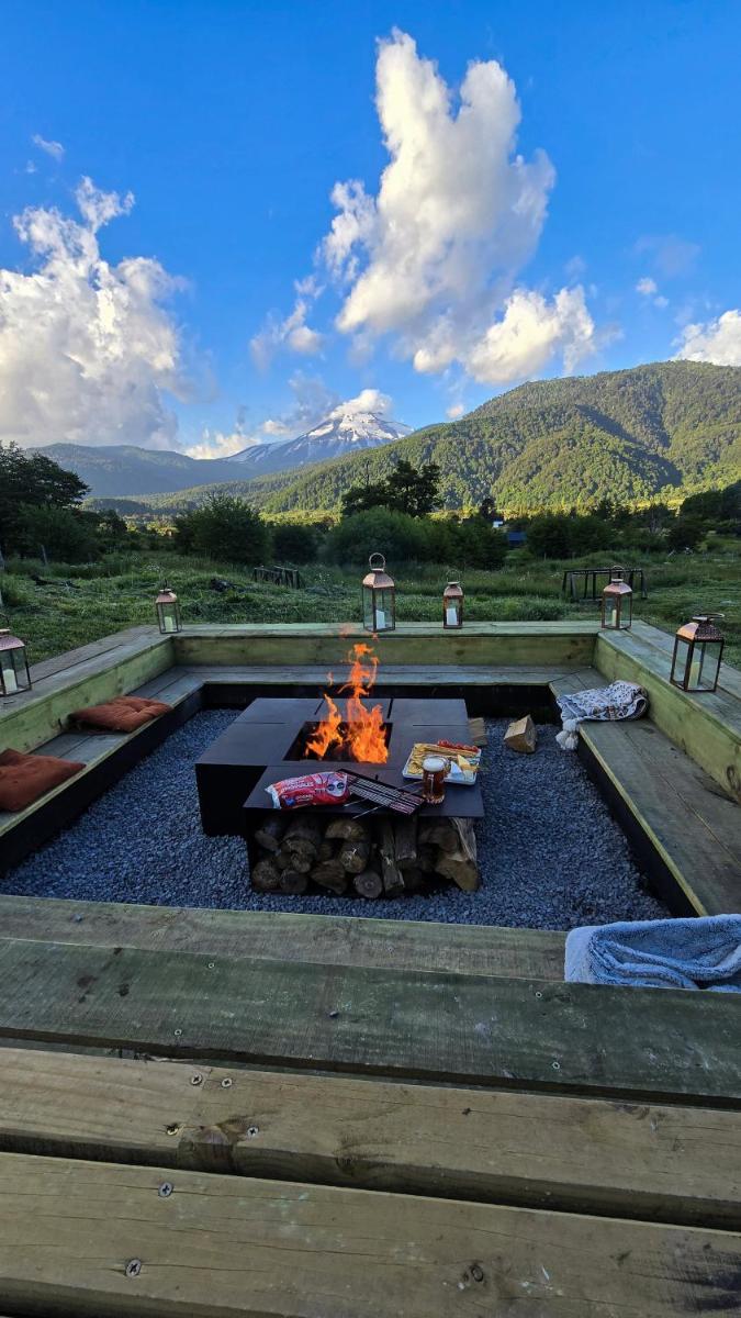 Confortable refugio de monataña con vista al Volcan - Housity