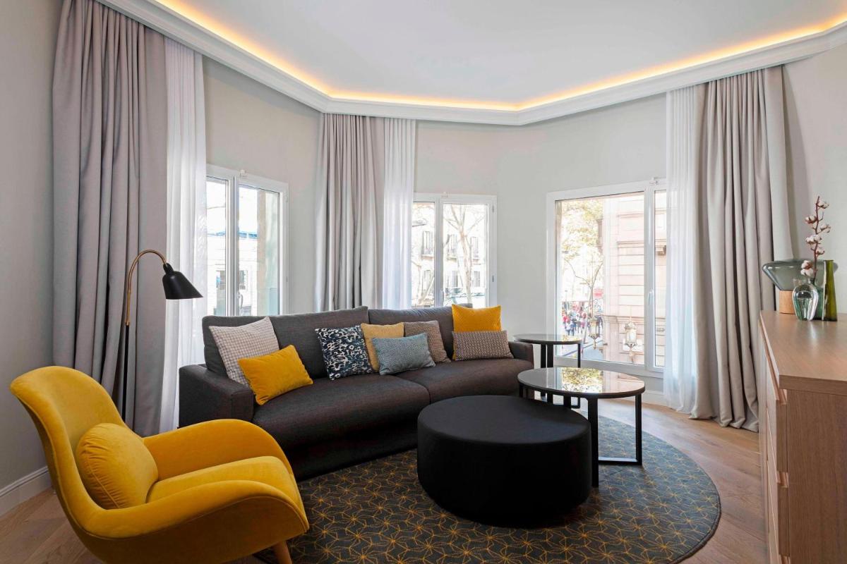 Zona de estar de Le Meridien Barcelona