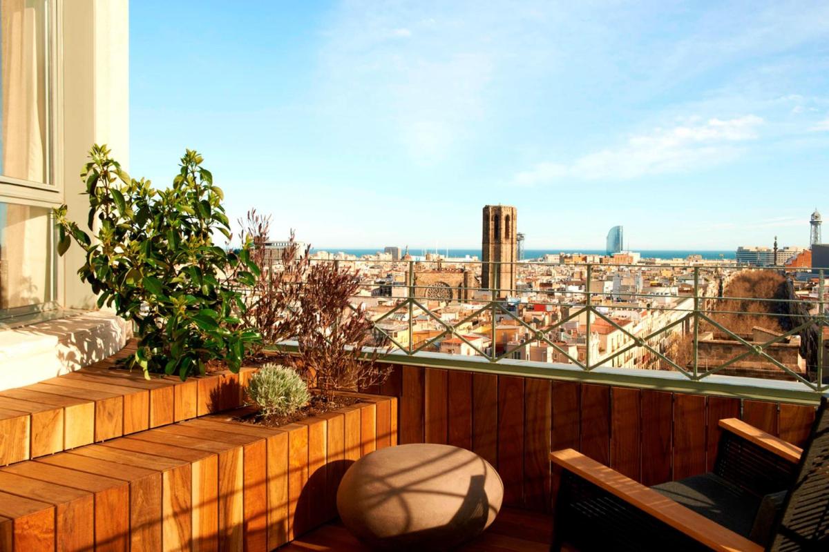 Un balcón o terraza de Le Meridien Barcelona