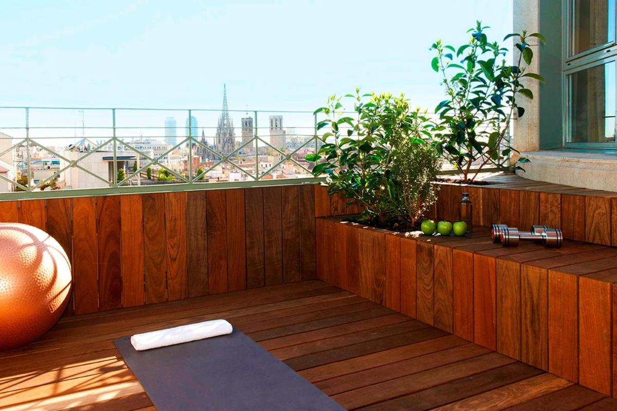 Un balcón o terraza de Le Meridien Barcelona