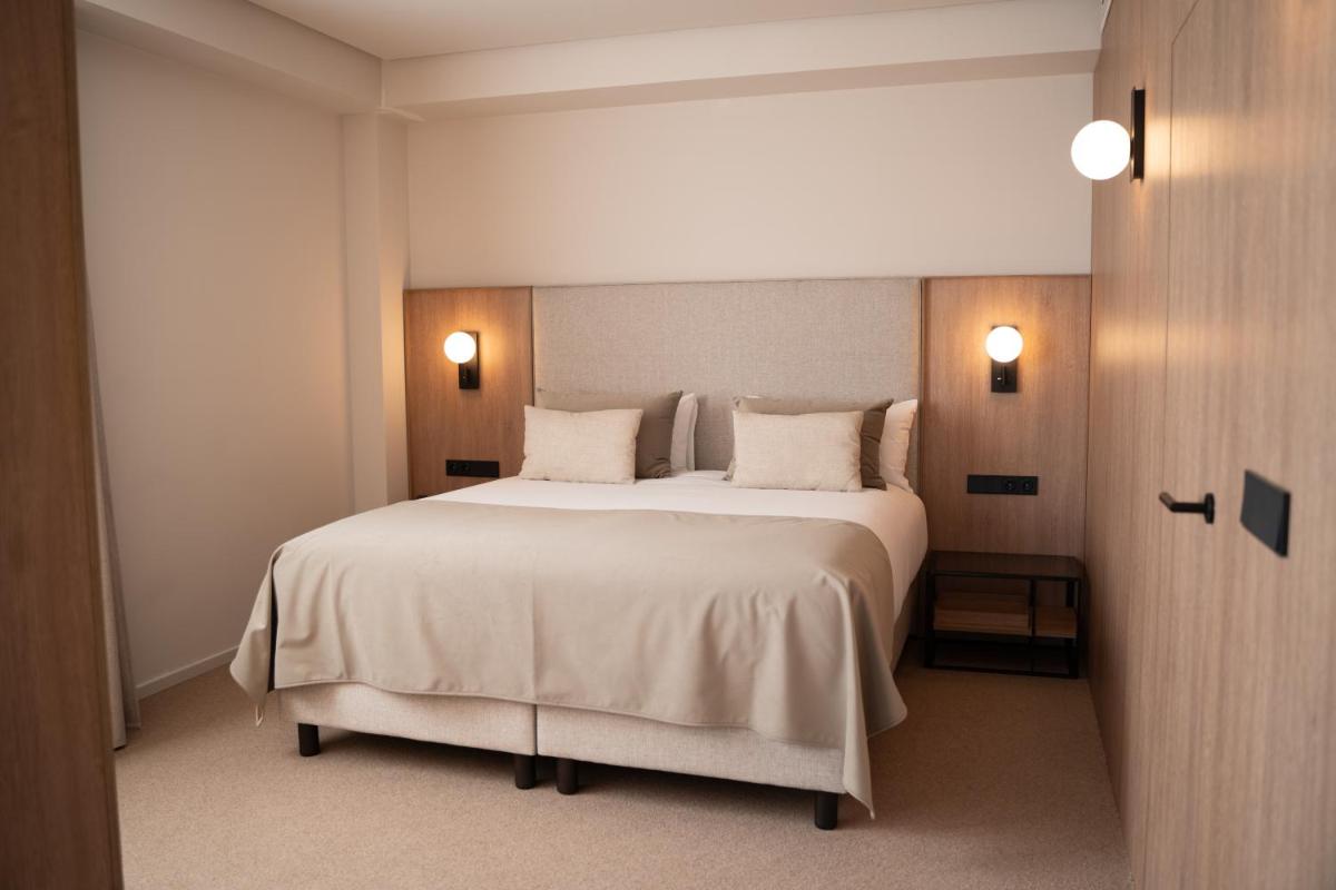 Cama o camas de una habitación en Calderona Wellness