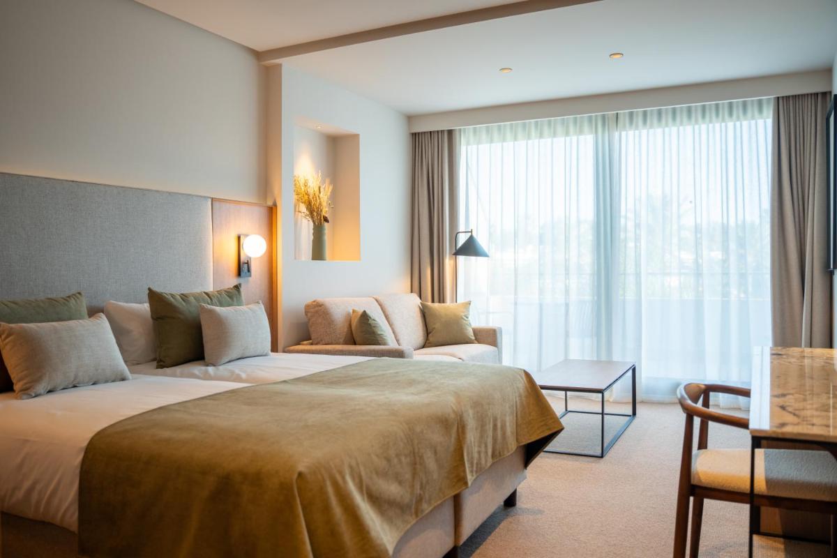 Cama o camas de una habitación en Calderona Wellness