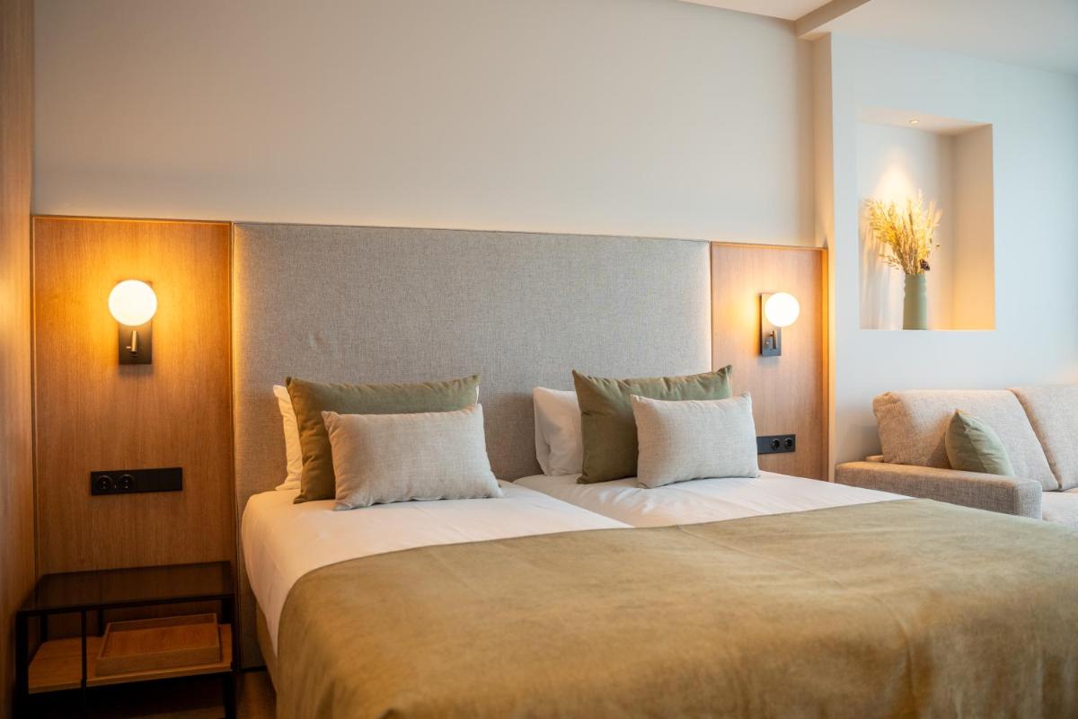 Cama o camas de una habitación en Calderona Wellness