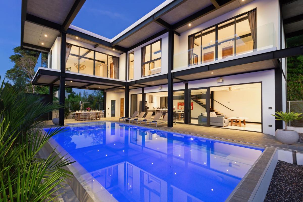 Loft Style 4BR Villa Sunset Garden 4 with 12m Salt Water Pool, near NaiHarn - Housity