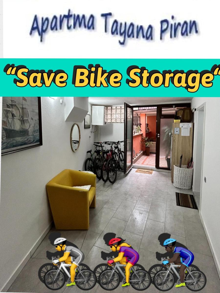 Apartma Tayana Piran - Secure Bike Storage - Housity