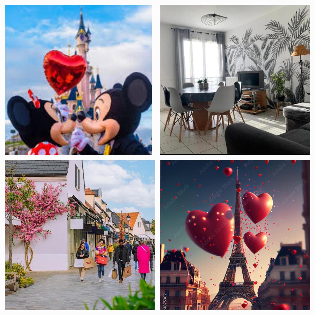 Disney, sunny comfortable 2 bedrooms family apartment, 8 pers, wifi, NETFLIX - Housity