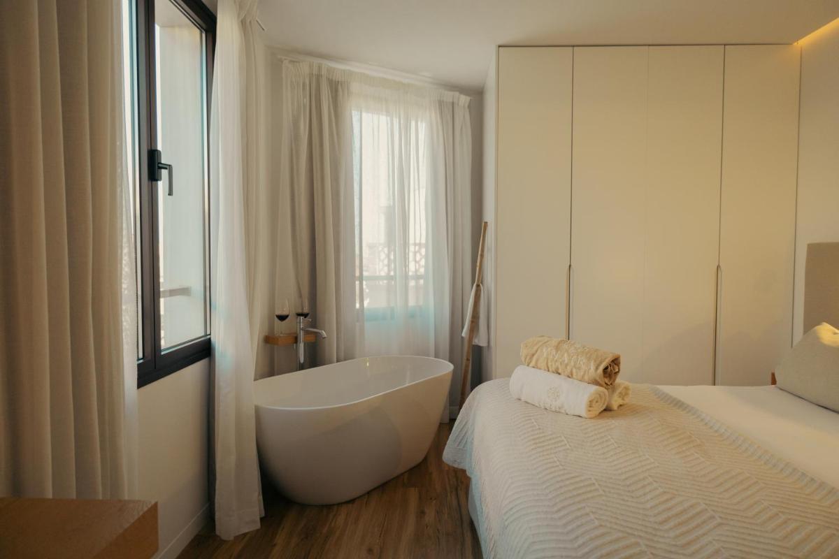 Cama o camas de una habitación en Ynaira hotel & Spa