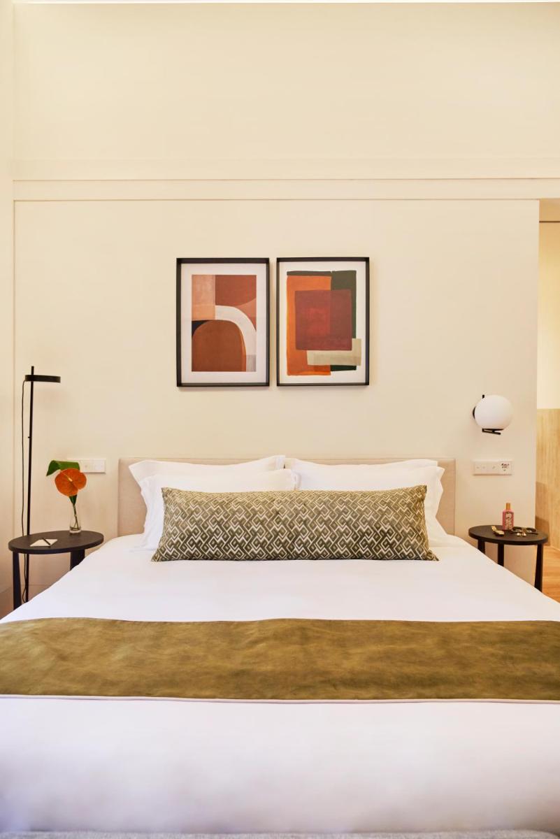 Uma cama ou camas num quarto em MS Collection Arouca - Mosteiro de Arouca